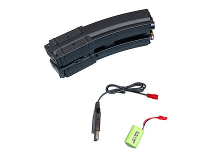 Dual Electric WInd Up Magazine MP5 (500 Rounds)