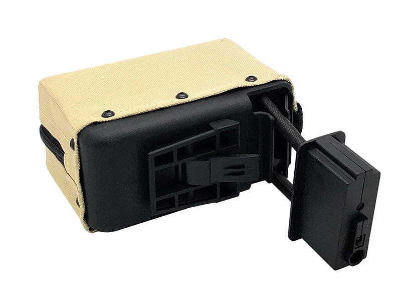 A&K M249/LMG Sound Control Box Magazine (1500 Rounds - Tan - A019)