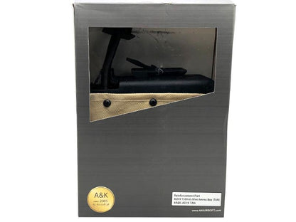 A&K M249/LMG Sound Control Box Magazine (1500 Rounds - Tan - A019)