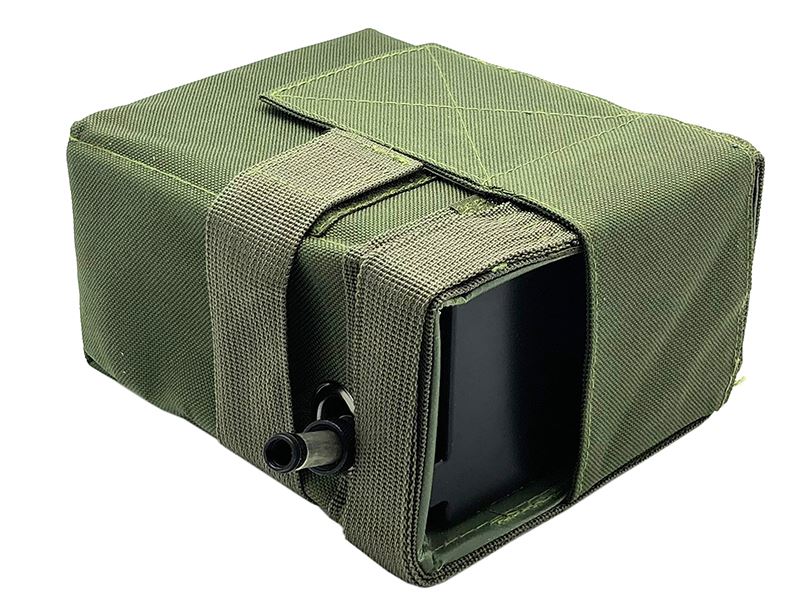 A&K MK43/MK60 Sound Control Box Magazine (2500 Rounds - OD - A025)