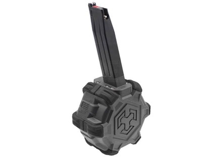 Armorer Works Custom Adaptive Drum Magazine (AW-DRMG07 - HX Series - Black)
