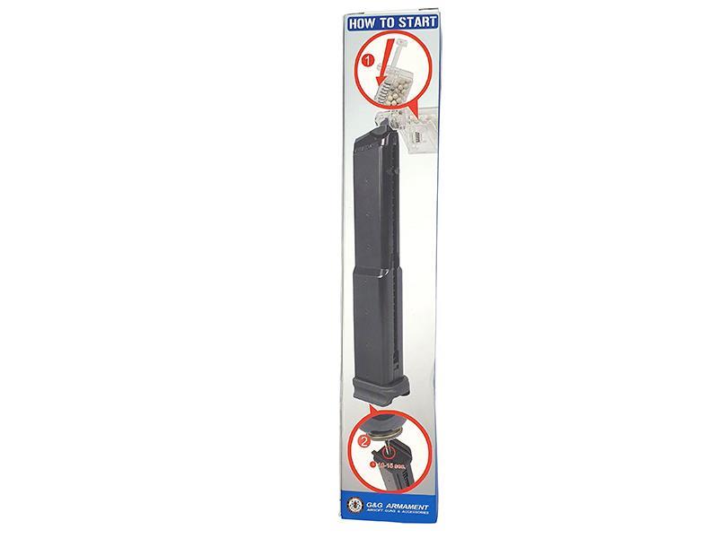 G&G GTP9/SMC-9 Series Extended Gas Magazine (50 Round Magazine - G-08-181)