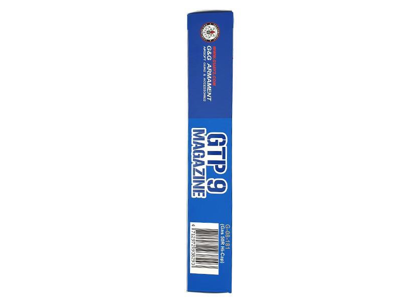 G&G GTP9/SMC-9 Series Extended Gas Magazine (50 Round Magazine - G-08-181)