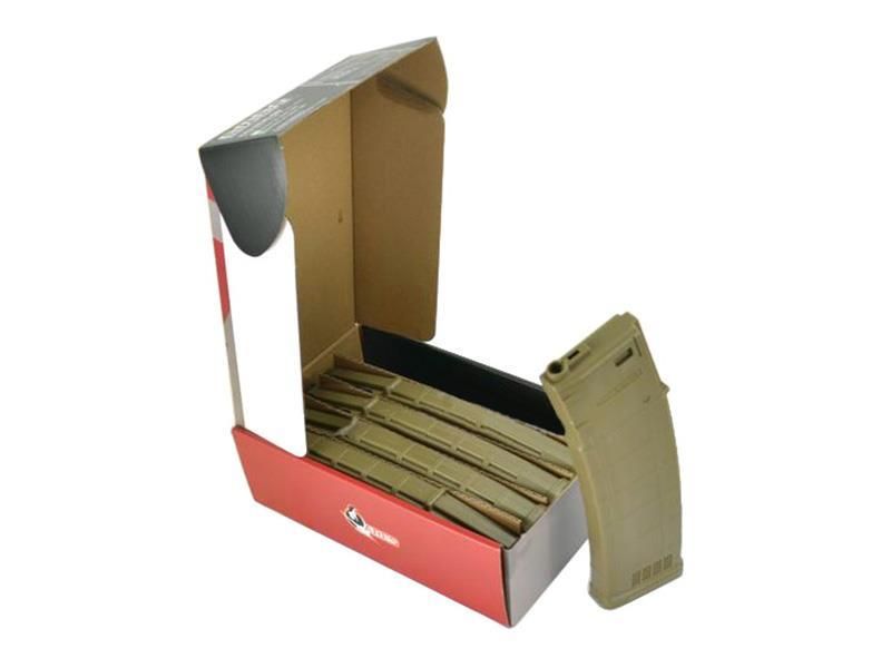 Ares M4 AMAG AEG Magazine (5pcs Box Set - 170 Rounds - Tan - MAG-B-024-DE)