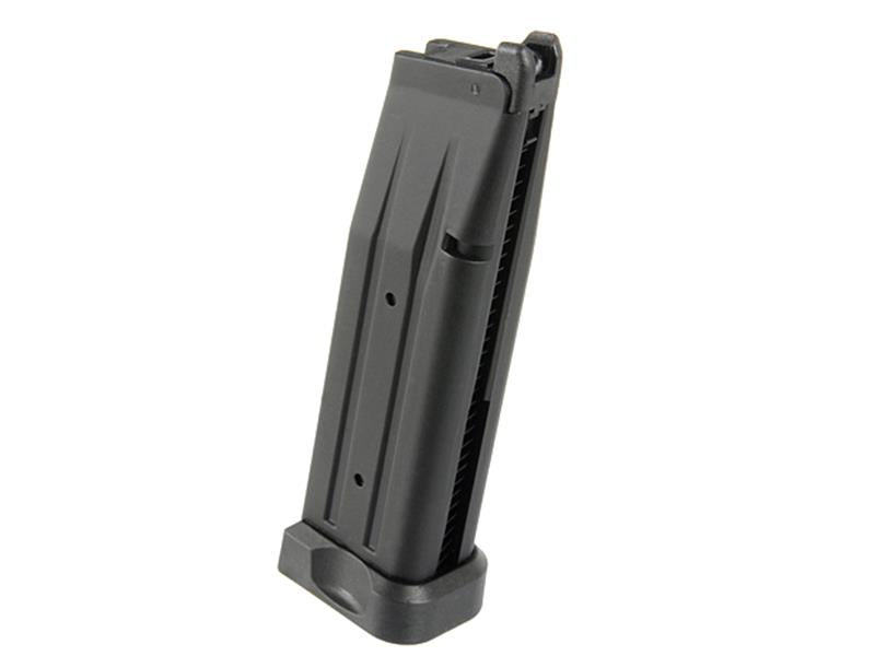 Army Custom 4.3/5.1 Hi-Capa Gas Magazine (R501/R603/R604 Rounds - 27 Rounds - Black)