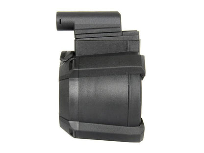 Battleaxe M870 Shotgun to M4 Drum Magazine for M870 Shotguns (Black)