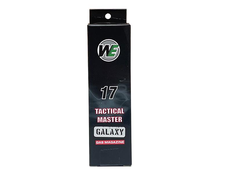 WE Galaxy/17 Series Gen 5 Gas Magazine (25 Rounds - Black)