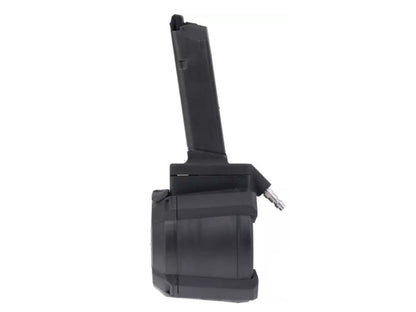 Saigo Defense by Apex HPA 17 Series Drum Magazine (1000 Rounds - Black)