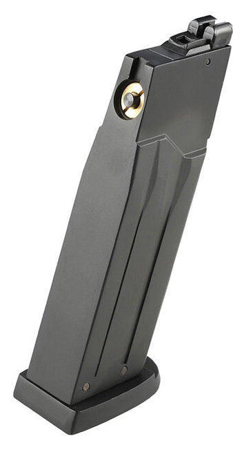 Ascend Airsoft NINJA MK23 Series Gas Magazine (Compatible with other MK23s - 24 Rounds - Black)