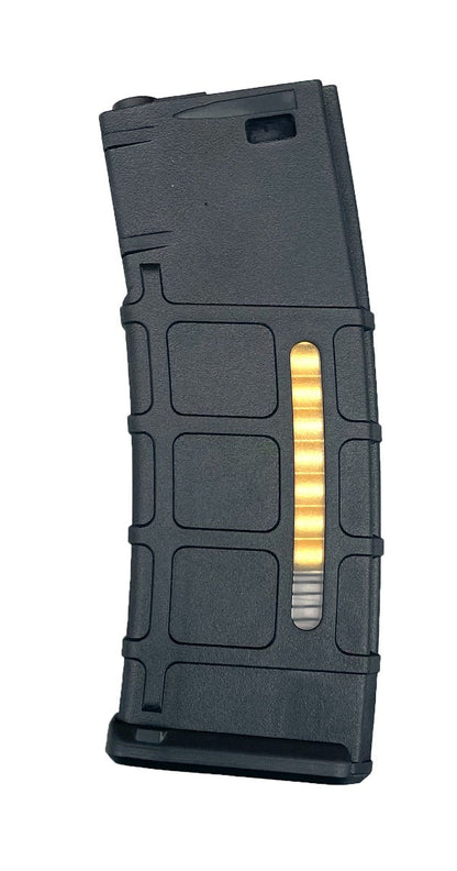 Double Eagle x Aeroknox M4 Series Mid-Cap Magazine (Polymer - 185 Rounds - Black)