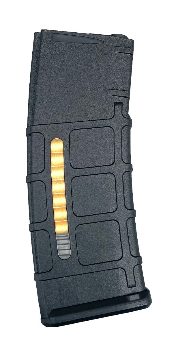 Double Eagle x Aeroknox M4 Series Mid-Cap Magazine (Polymer - 185 Rounds - Black)