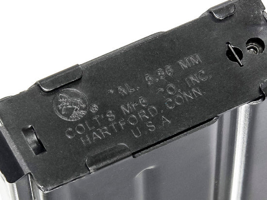 Colt MK12 MOD1 Gas Magazine (by GHK - 20 Rounds - Black)