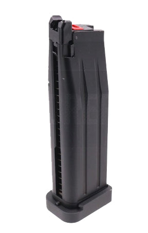 EMG x Taran Tactical International Licensed Double Stack Gas Magazine for Hi-Capa Series (Armorer Works - TT-PVMG01 - Black)