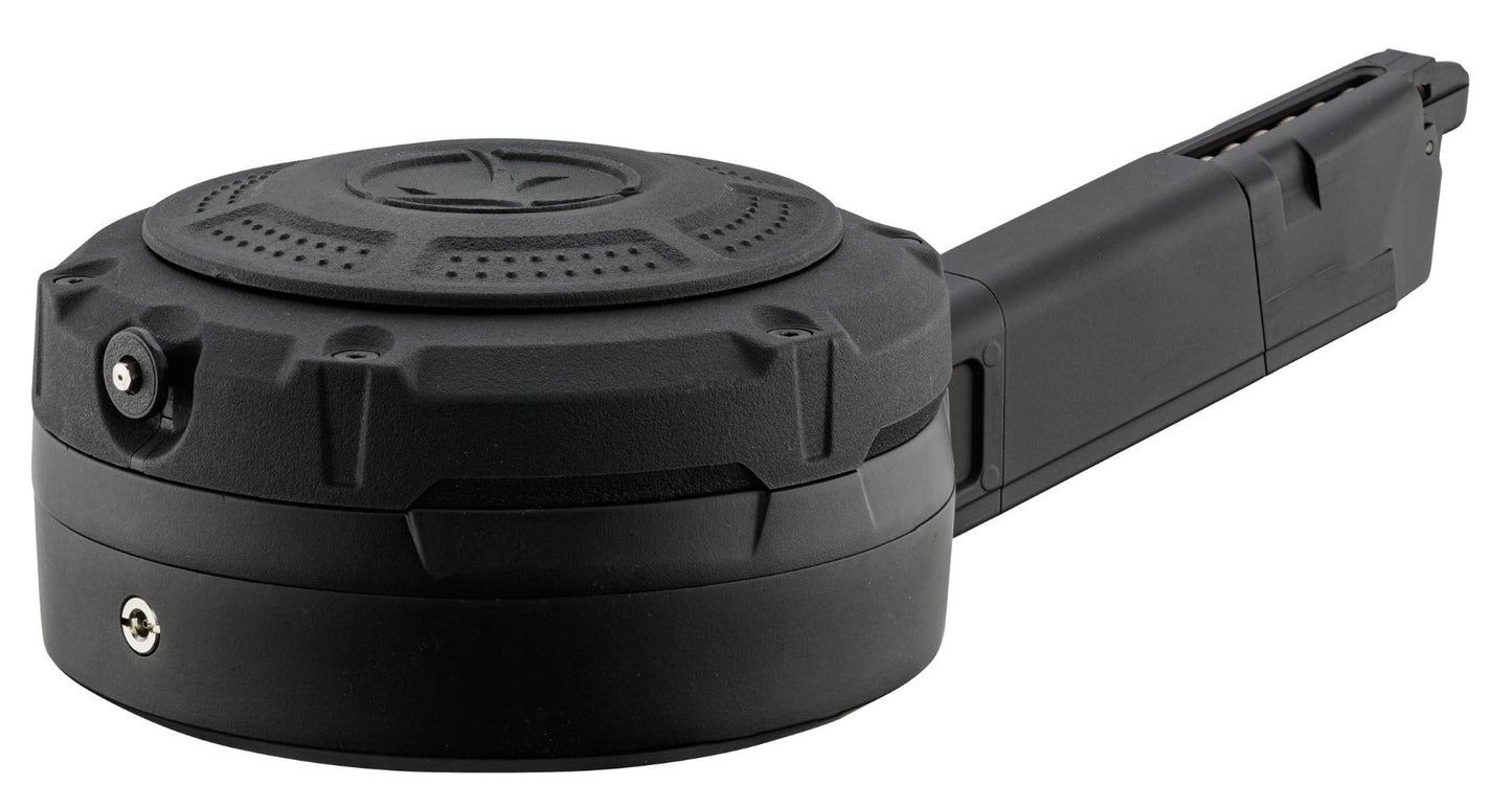 Action Army Ruger MKII Gas Drum Magazine (350 Rounds - Black)