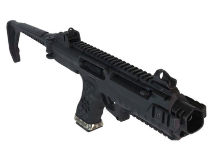 Armorer Works Gas Blowback VX Pistol with Tactical Carbine Conversion Kit (Black - AW-VX0300)