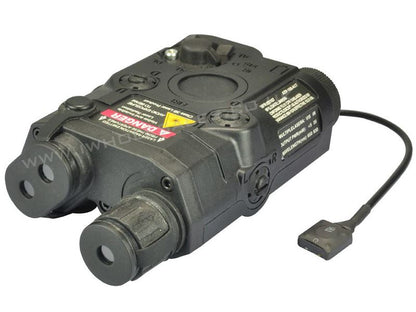 PEQ-15 Battery Box with Green Laser (Black)
