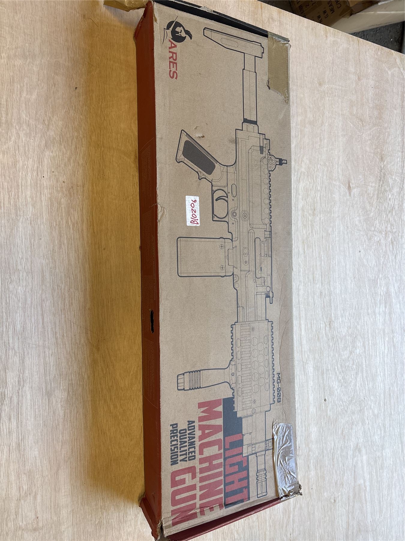 [Boneyard] Ares LMG Stoner (MG-008) - Hop-up fault - inconsistent feed / barrel jamming issue