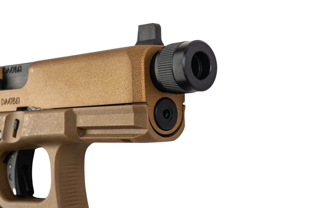 Glock G19X MOS Gas Blowback Pistol (Umarex/SRC - 2.6586 - COY/Tan)