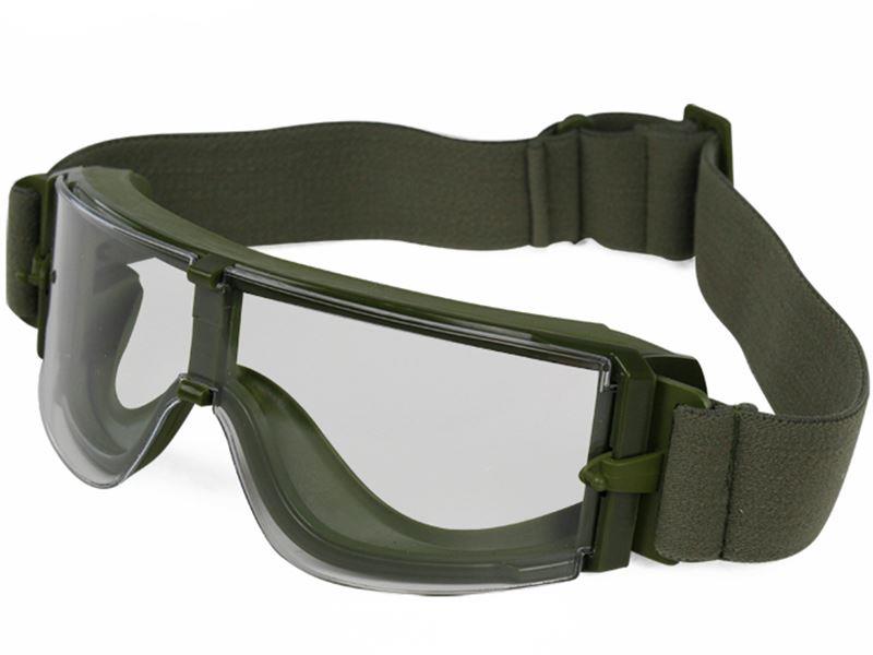 Big Foot X800 Goggle (OD Color - Clear Lens)