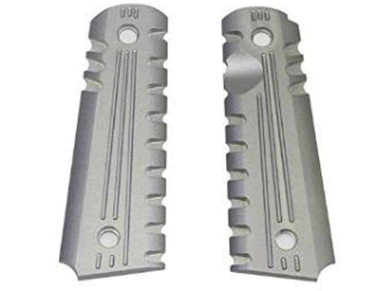 FMA CNC Aluminium 1911 MEU Grip Cover (Gray) (TB236)