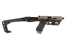 Secutor Corvus III Carbine Kit with Gladius MAGNA Co2 Blowback Pistol (Dual Tone Tan Slide & Black Kit)