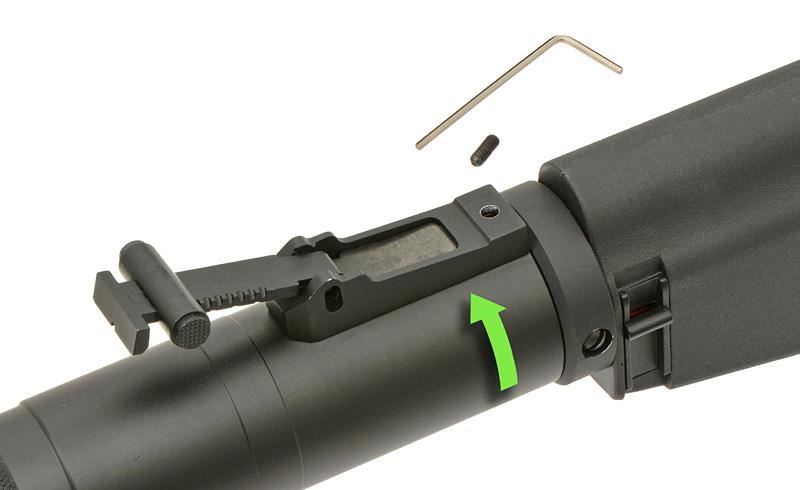 S&T VSS Vintorez Full-Metal & Real Wood AEG Sniper Rifle - Built-In Tracer & Flash Unit (STAEG21RW)
