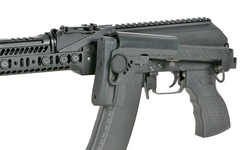 Cyma Platinum AK74 Tactical AEG Rifle with Eshooter ETU GEN-2 (Black - CM113A)