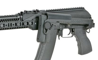 Cyma Platinum AK74 Tactical AEG Rifle with Eshooter ETU GEN-2 (Black - CM113A)