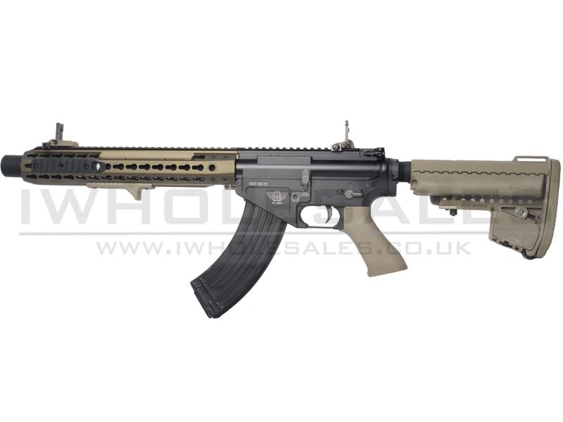 BOLT - BR47 KeyMod EBR + Suppressor (Non-Recoil) (TAN)