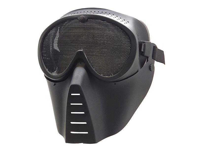ACM Small Flying Mask with Mesh Goggle (Black)