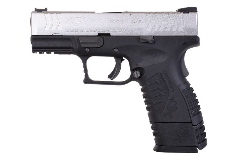 Springfield Armory 3.8 XDM .177/4.5mm CO2 Blowback Air Pistol (Full Metal - Reel Feel Recoil - SA-XDM38CBB4-B)