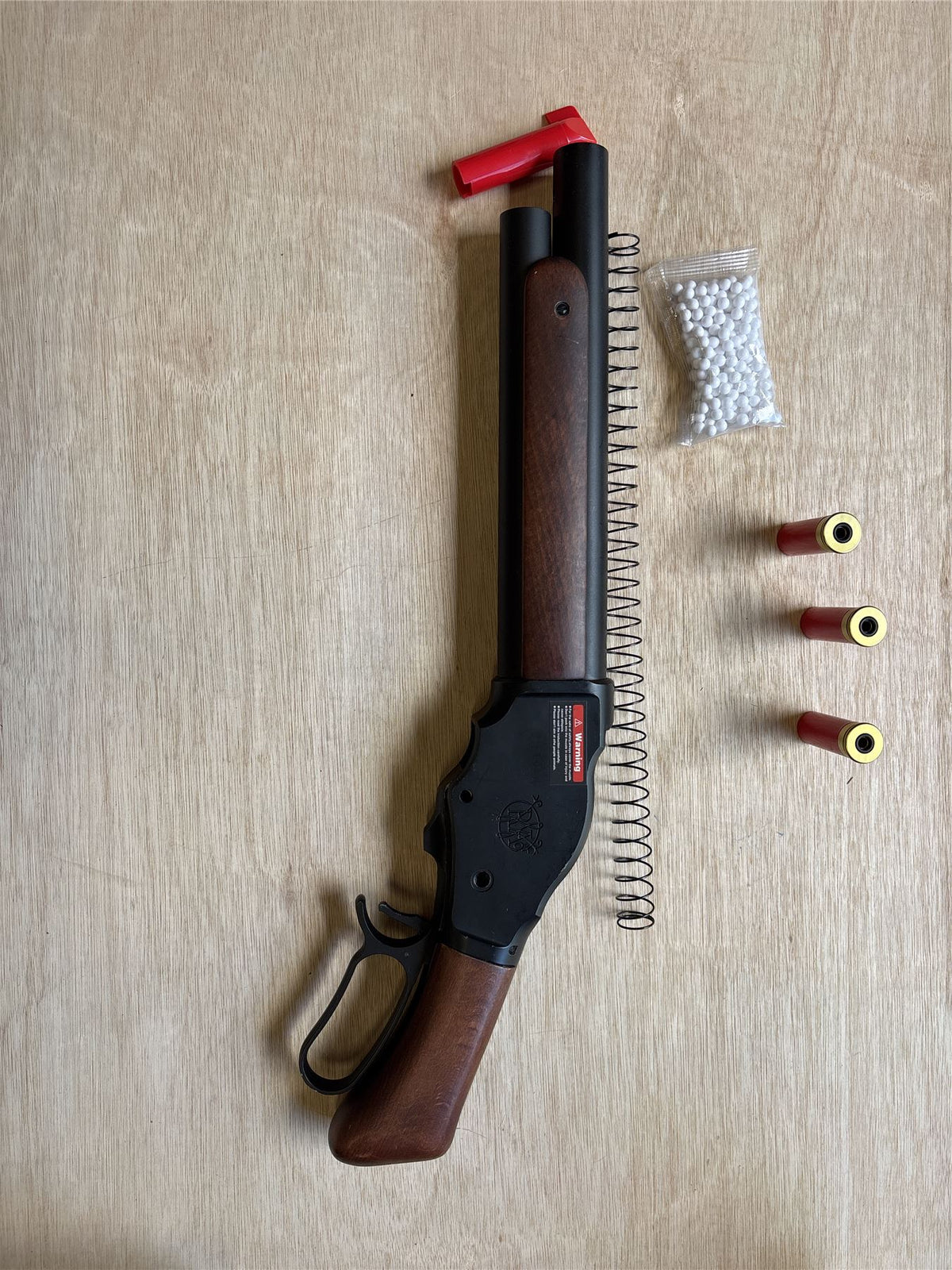 [Boneyard] S&T M1887 Real Wood Gas Shotgun (STGS07S) - Disassembled / in pieces - missing parts unknown