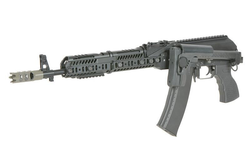 Cyma Platinum AK74 Tactical AEG Rifle with Eshooter ETU GEN-2 (Black - CM113A)