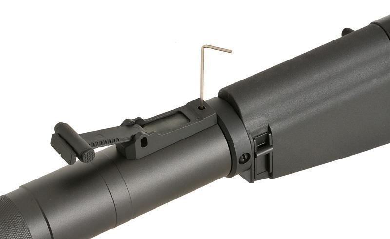 S&T VSS Vintorez Full-Metal & Real Wood AEG Sniper Rifle - Built-In Tracer & Flash Unit (STAEG21RW)