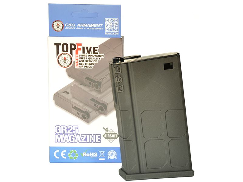G&G SR25 DMR (120 Round Mid-Cap Magazine) (ABS) (G-08-132)