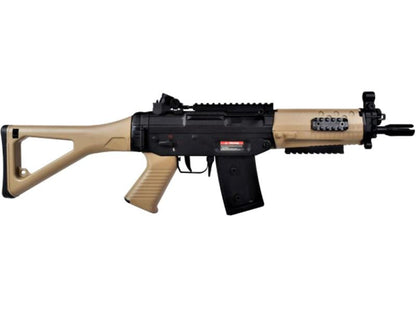 JG 555 AEG Rifle (with Battery and Charger - Polymer - Tan - JG-082)