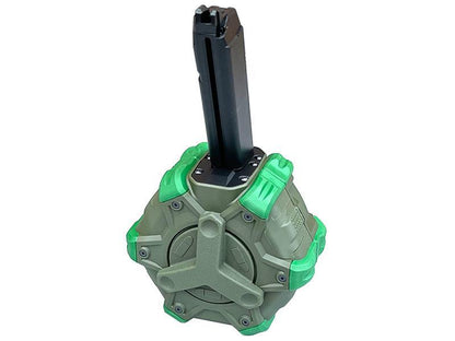 WE Gas Drum Magazine for 17 Series (350 Rounds - OD)