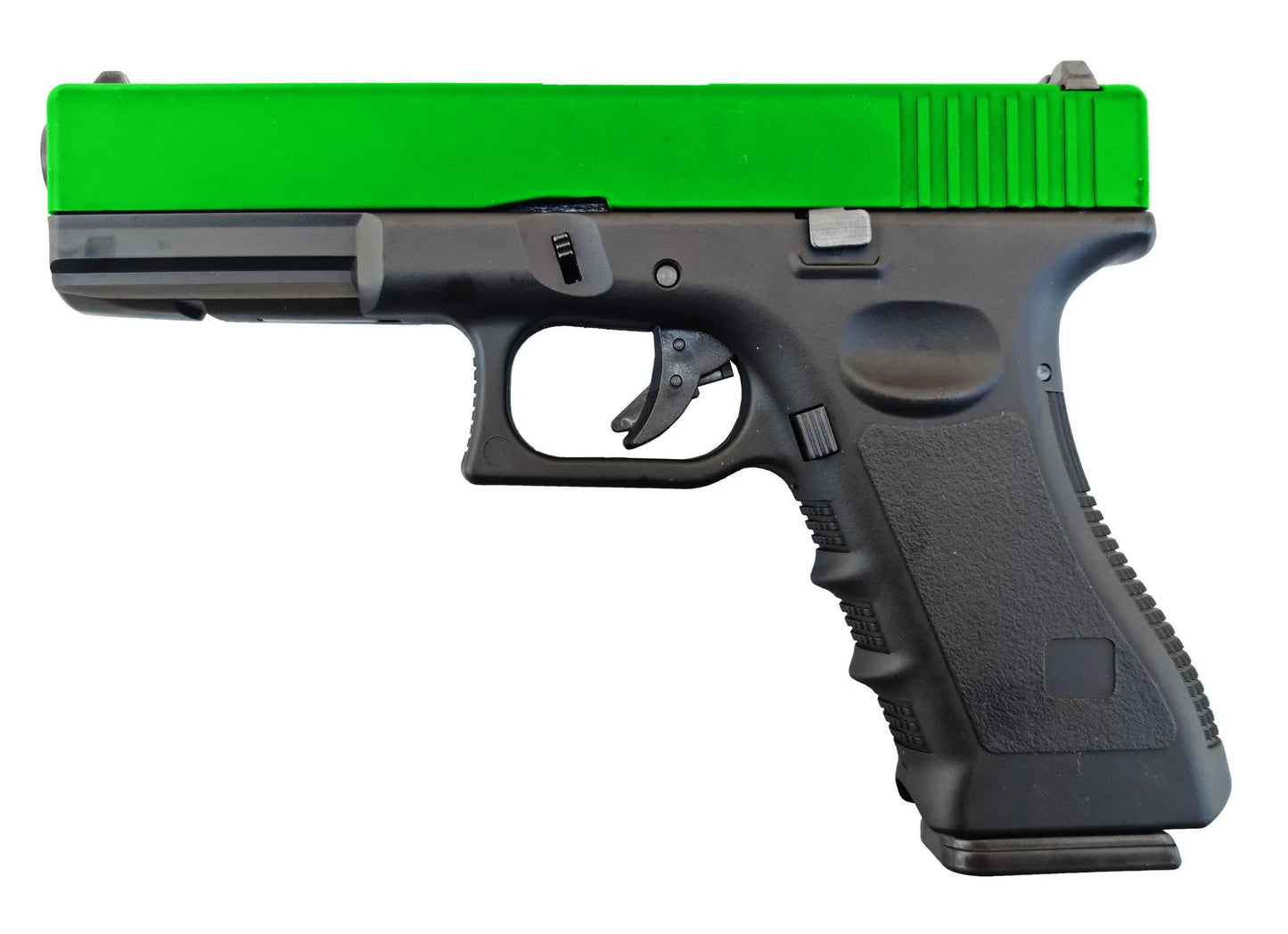 Huntsman H17 Gas Blowback Pistol (Polymer Body/Slide - Green)