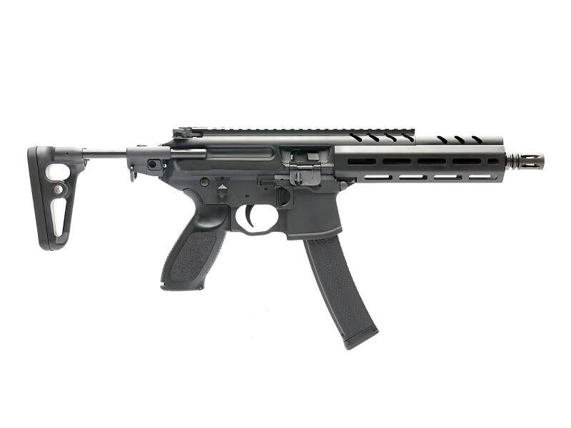 AA/APFG 8" M-Lok MPX Gas Blowback Rifle (Black)