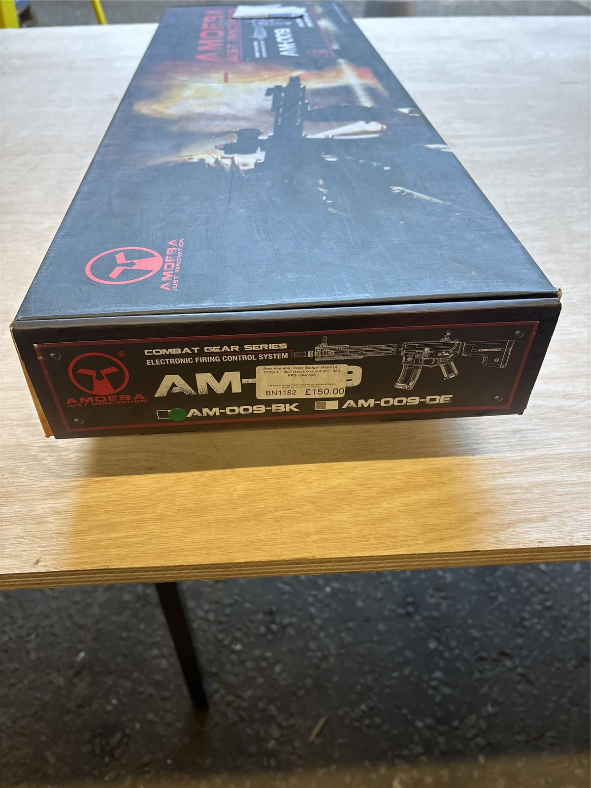 [Boneyard] Ares Amoeba Honey Badger (AM-014) - MOSFET fault (stops on full-auto) - 320 FPS - like new