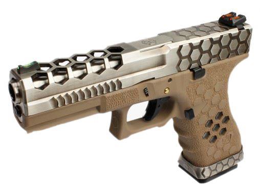 Armorer Works Custom Hex-Cut (AW-VX0110 - Tan)