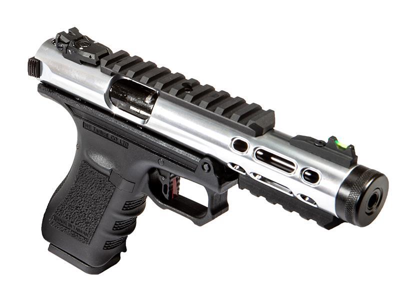 WE Galaxy G Series Gas Blowback Pistol (Silver)