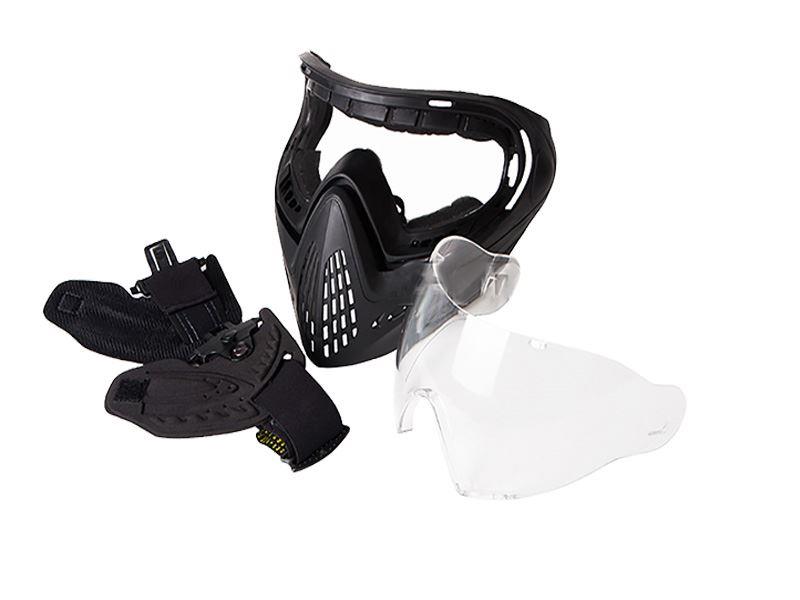 FMA F1 Full Face Mask (Black - 1 Layer Lens) (FM-F0025)