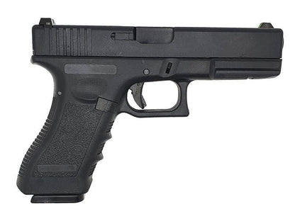 Army 17 Series Gas Blowback Pistol (Polymer Body and Slide - Black - R17-5)