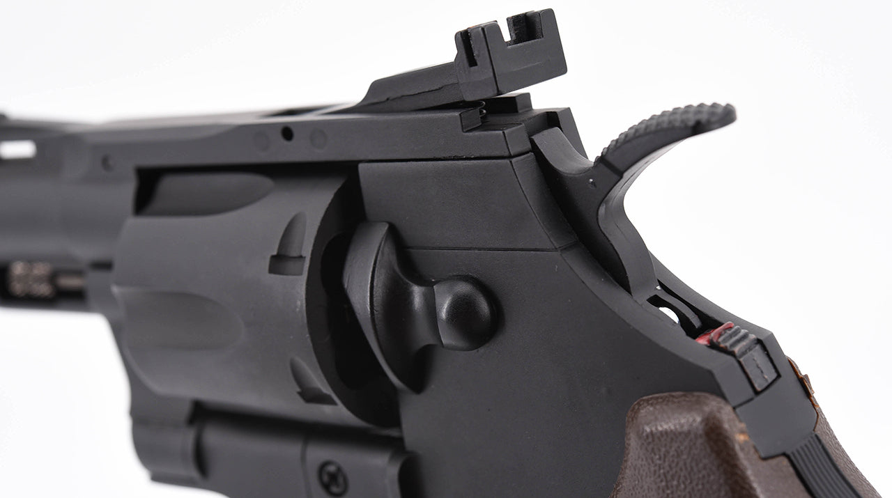 Hwasan 1312 Co2 Revolver - 2.5inch - Metal - Brown Grip