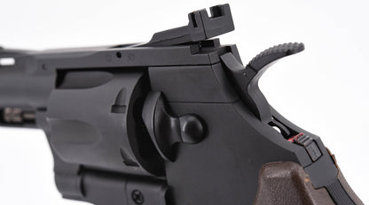 Hwasan 1312 Co2 Revolver - 2.5inch - Metal - Brown Grip
