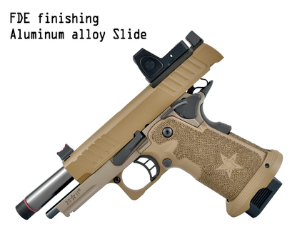 Staccato Licensed C2 Compact 2011 Gas Blowback T8 Airsoft Pistol (R612-5A - Tan)