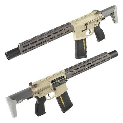 [Pre-Order] Salvo Precision 7.0 Honey Badger SD w/ PDW Stock - Gas Blowback Rifle (MWS System / Steel Bolt - S004B-02 CP)