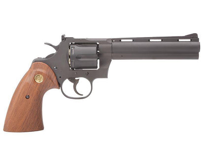 King Arms 6.0" 357 Custom I-GAS (Full Metal - Black - KA-PG-01-L-GAS)