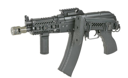 Cyma Platinum AKS74U Tactical AEG Rifle with Eshooter ETU GEN-2 (Black - CM113A)